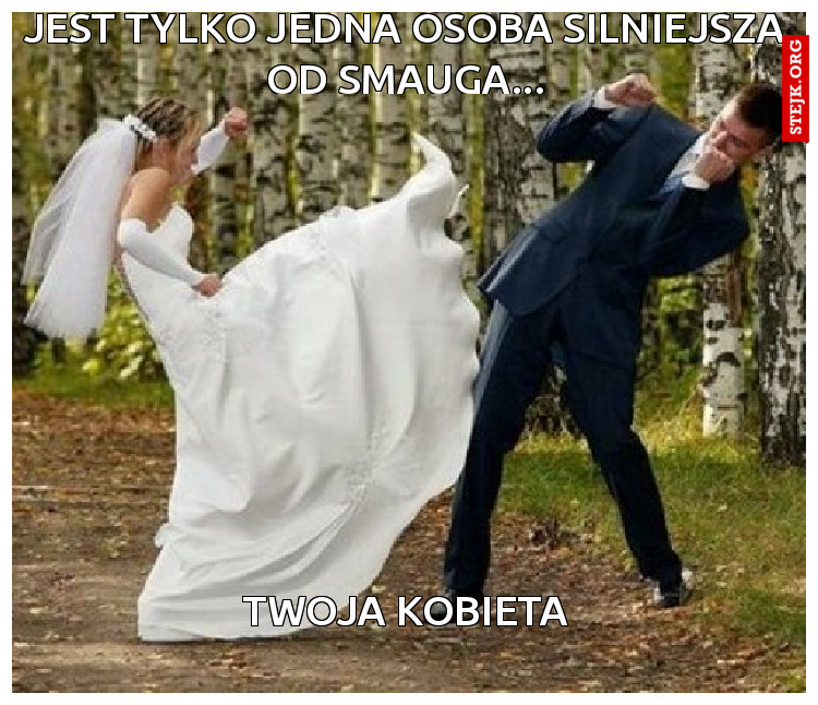 jest tylko jedna osoba silniejsza od smauga...