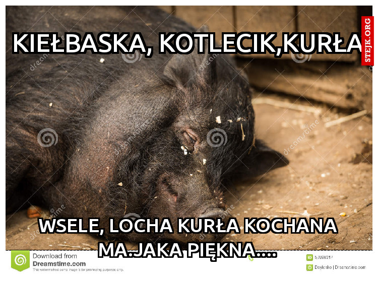 kiełbaska, kotlecik,kurła