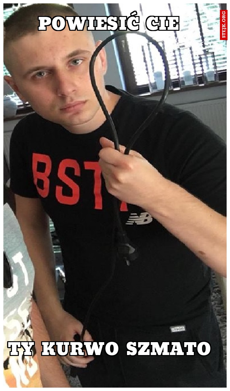 powiesić cie