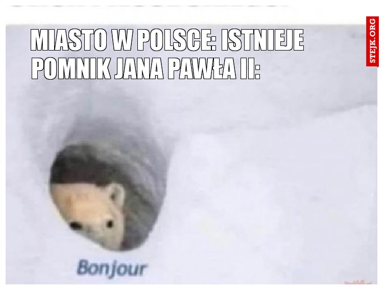 MIASTO W POLSCE: ISTNIEJE 