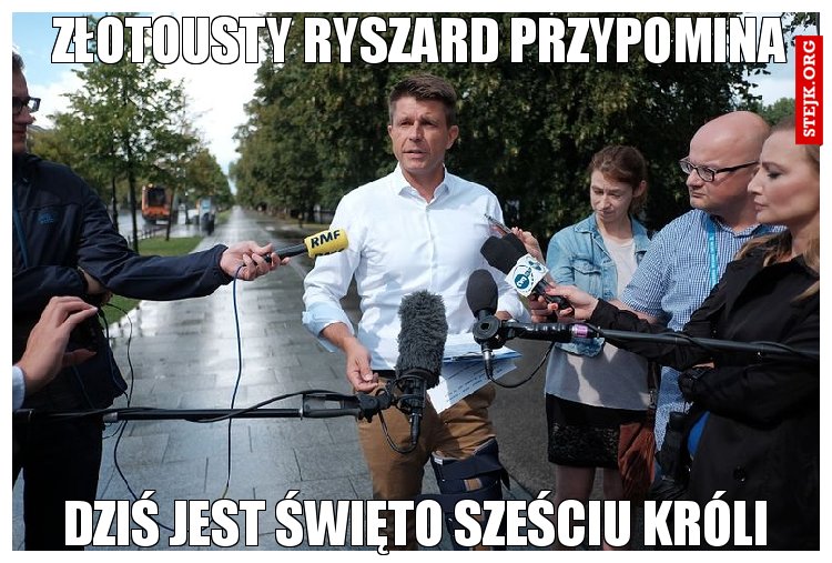 Złotousty Ryszard przypomina