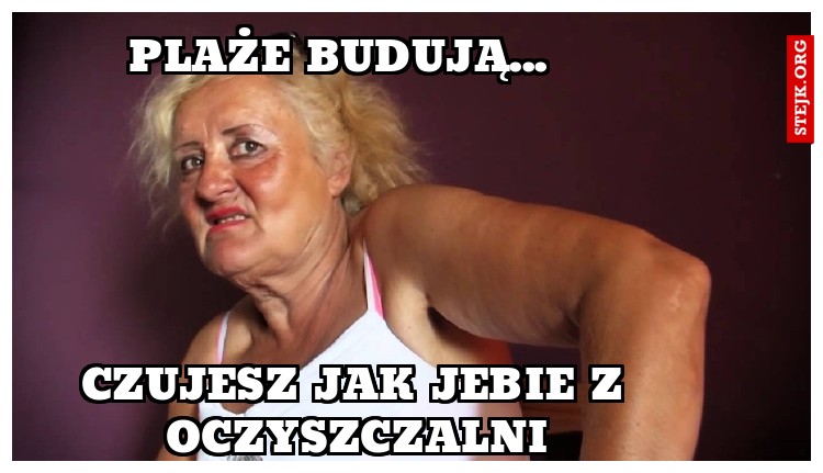 plaże budują...
