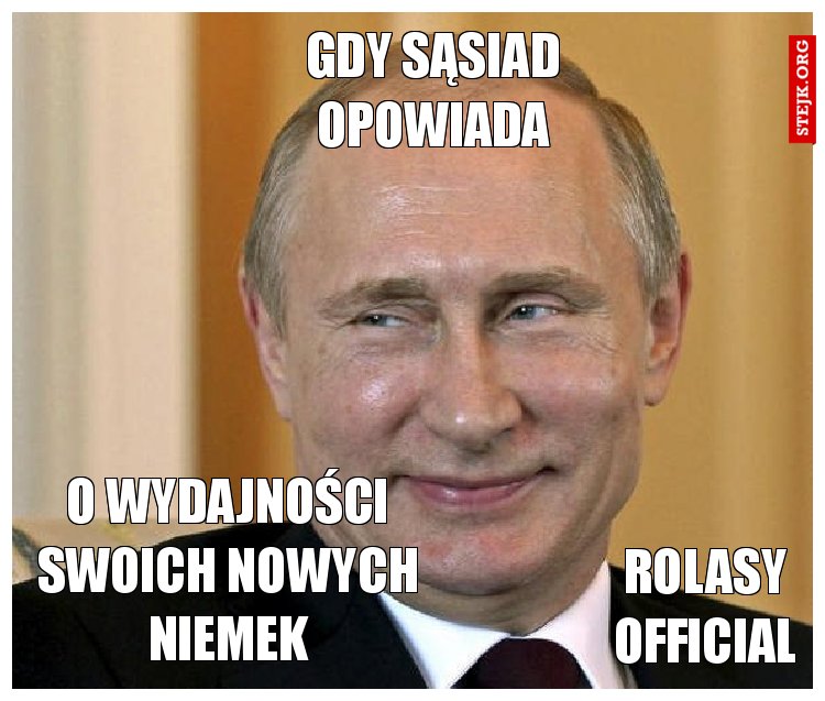 Gdy sąsiad opowiada