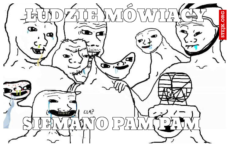 ludzie mówiący