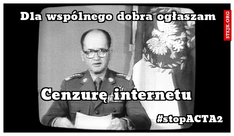Dla wspólnego dobra ogłaszam