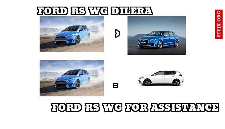  Ford RS wg dilera                                                           >