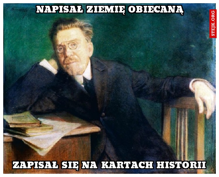 Napisał ziemię obiecaną
