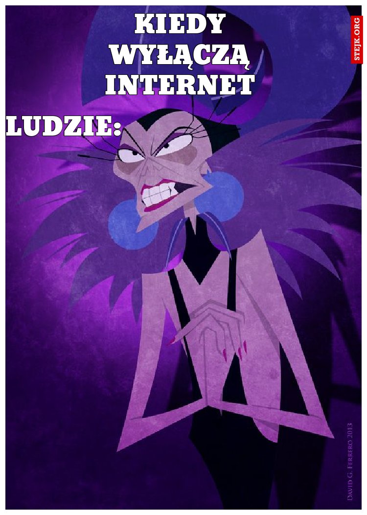 KIEDY WYŁĄCZĄ INTERNET