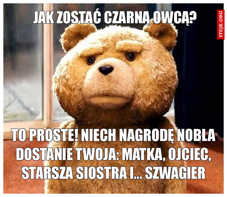 Jak zostać czarną owcą?