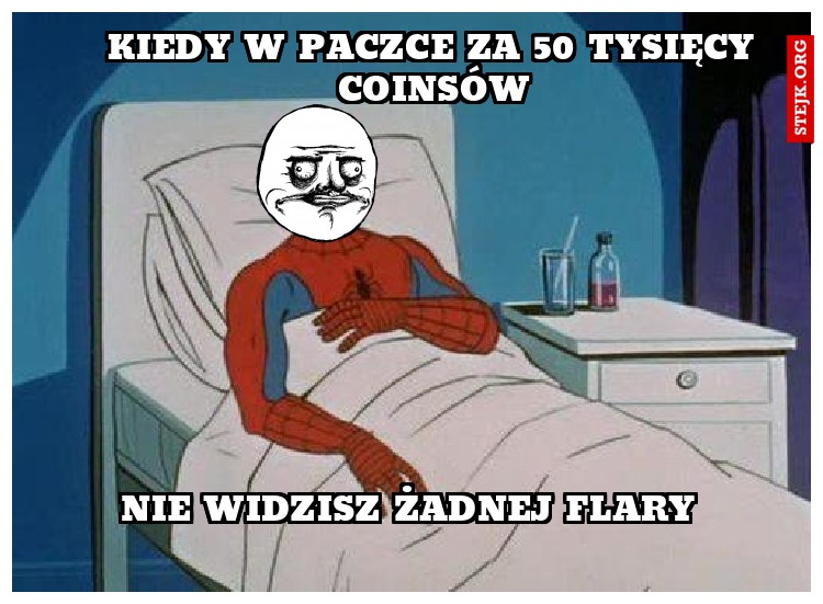 Kiedy w paczce za 50 tysięcy coinsów