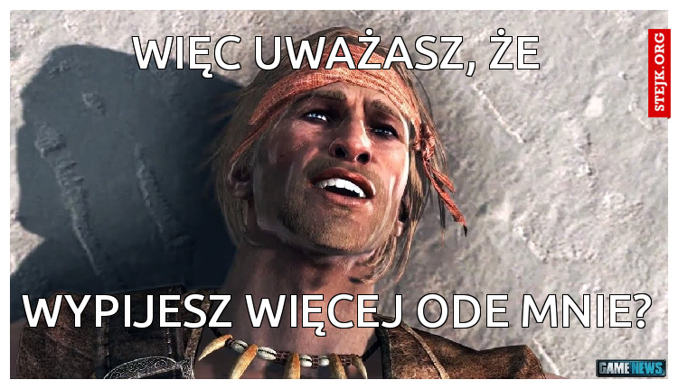 więc uważasz, że