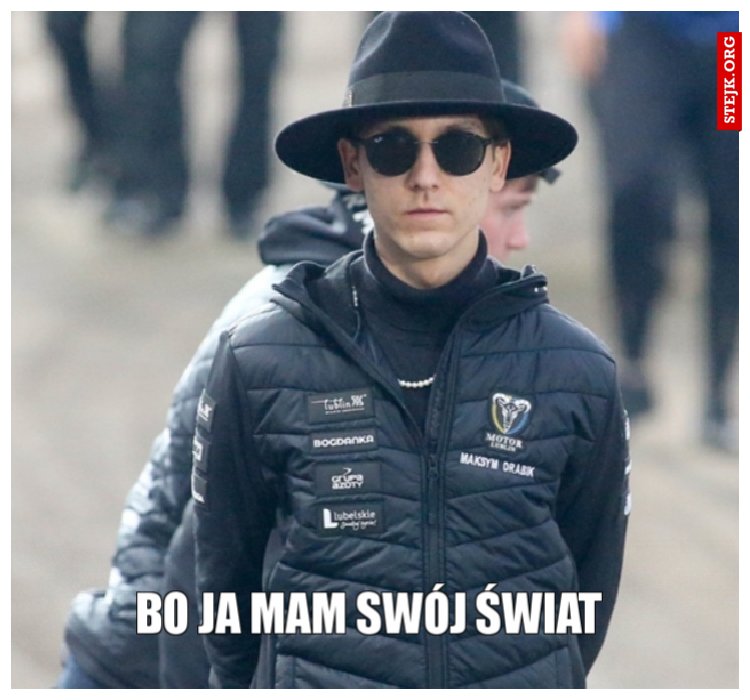 Bo ja mam swój świat 
