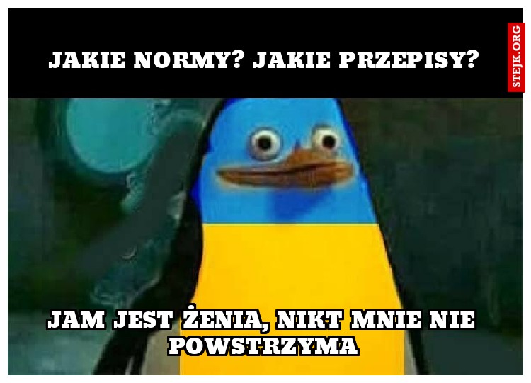 Jakie normy? JAkie przepisy?