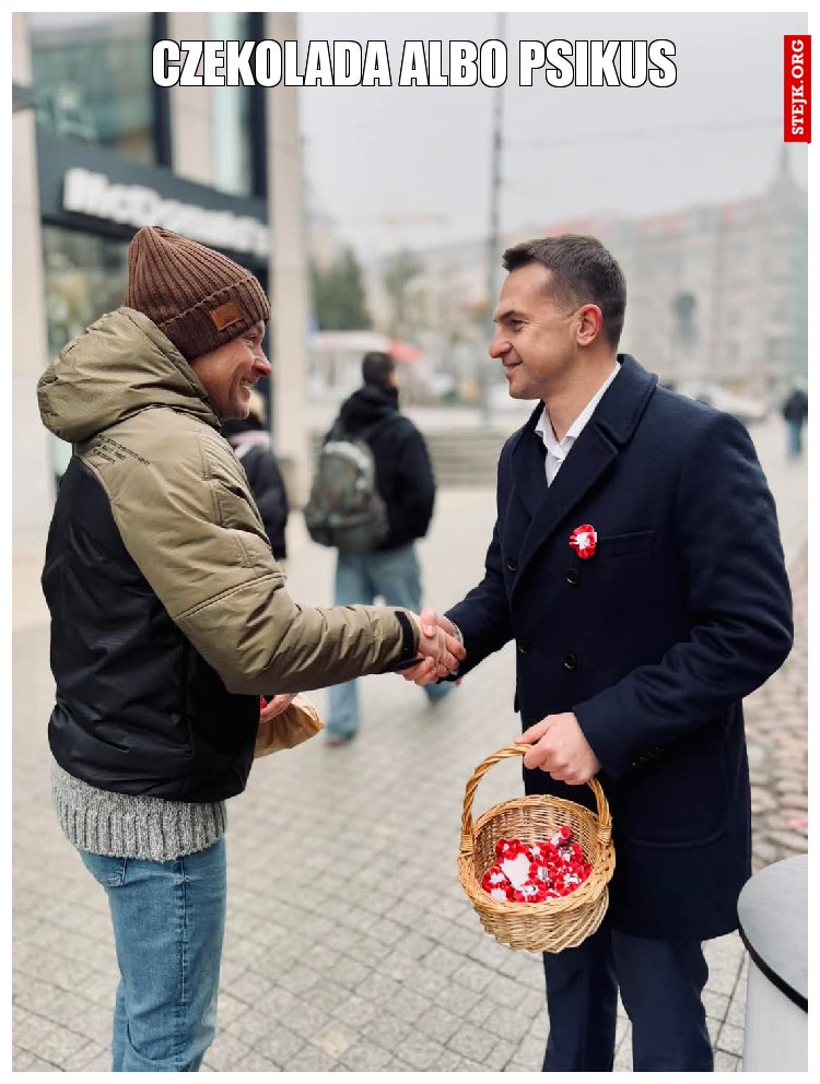 Czekolada albo psikus