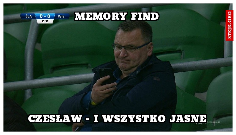 Memory find