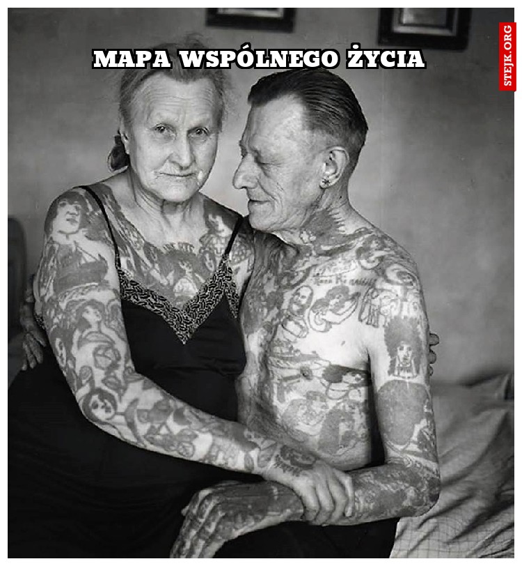 mapa wspólnego życia