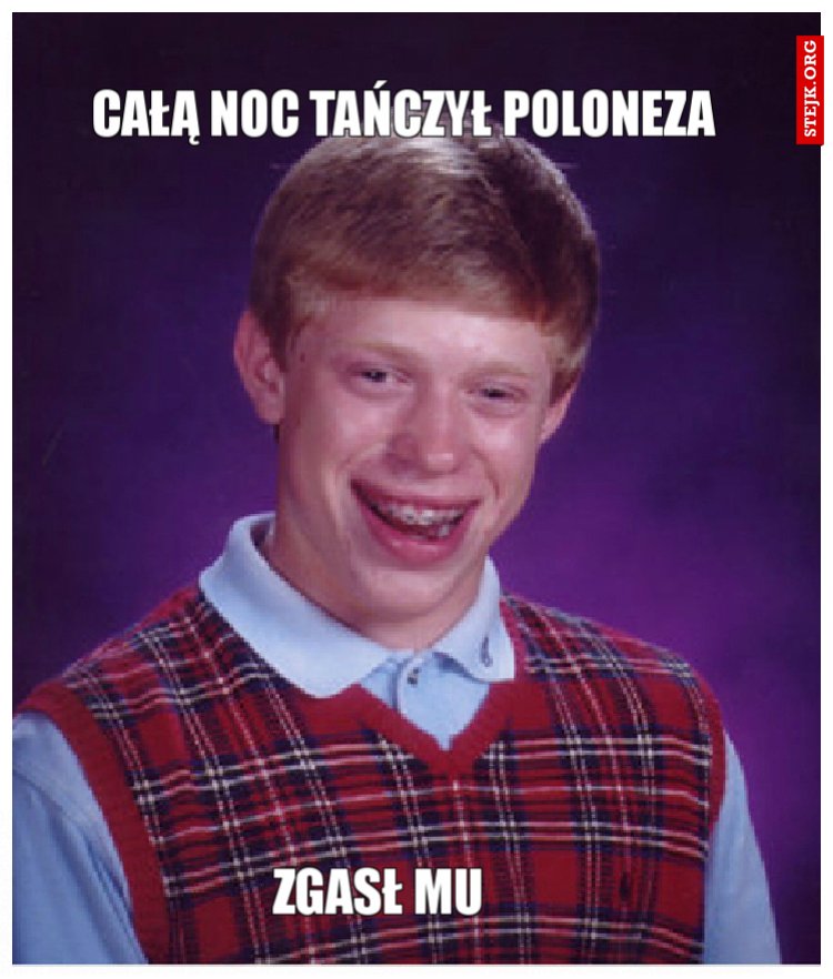 Całą noc tańczył Poloneza