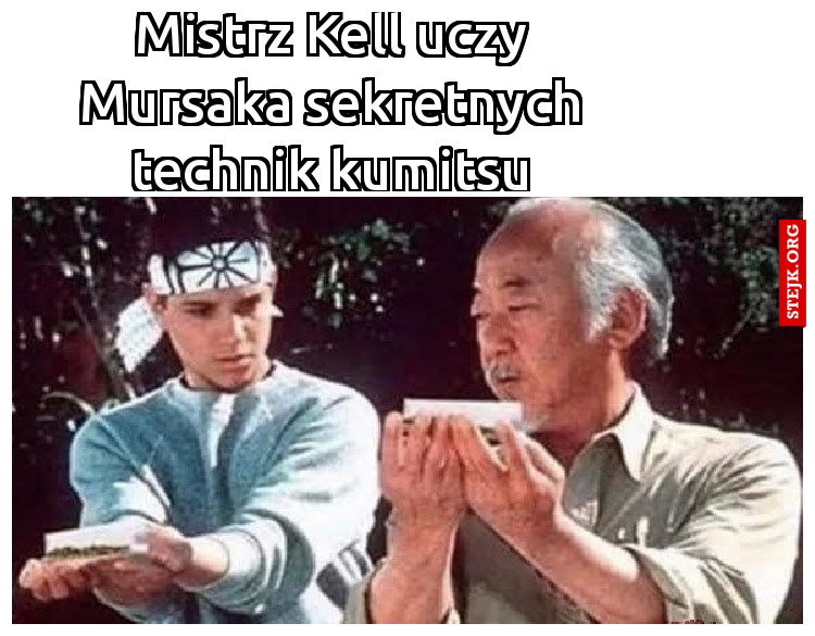 Mistrz Kell uczy Mursaka sekretnych technik kumitsu