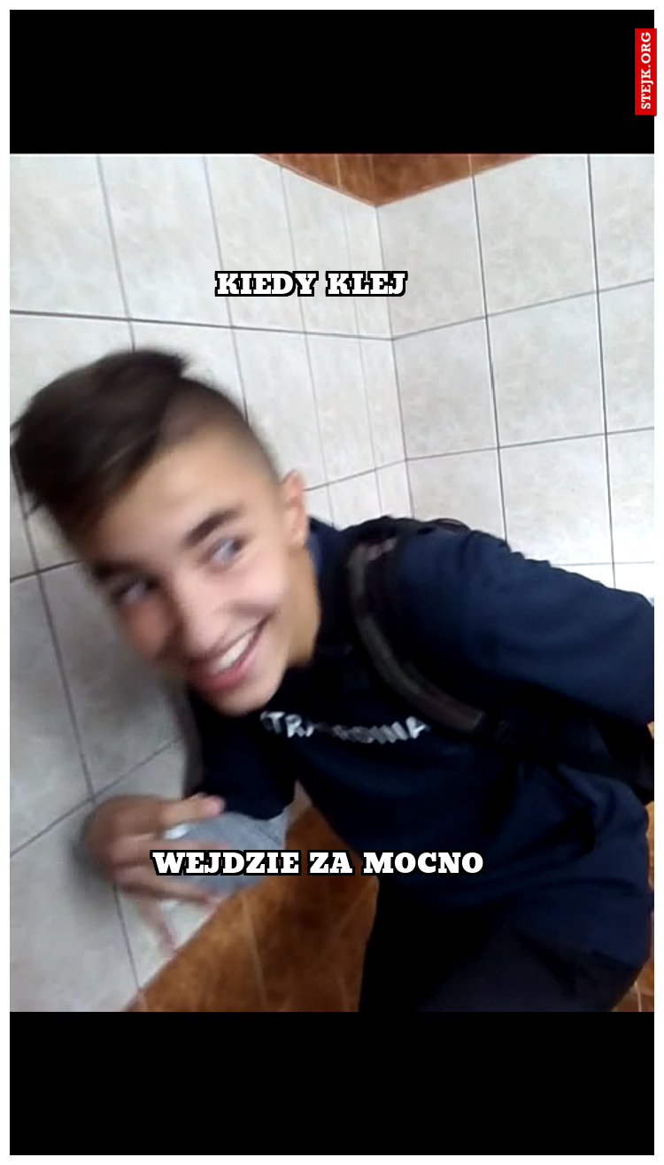 Kiedy klej