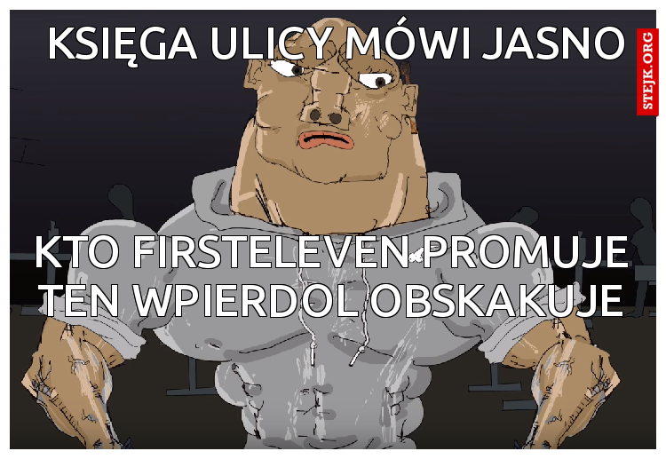 księga ulicy mówi jasno