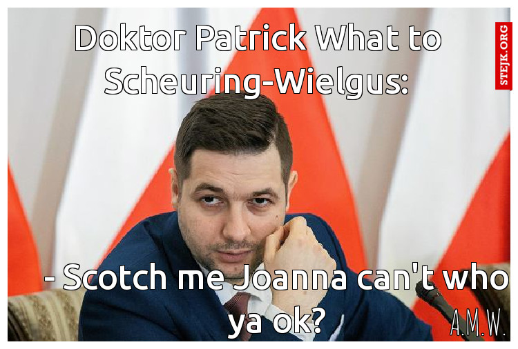 Doktor Patrick What to Scheuring-Wielgus: