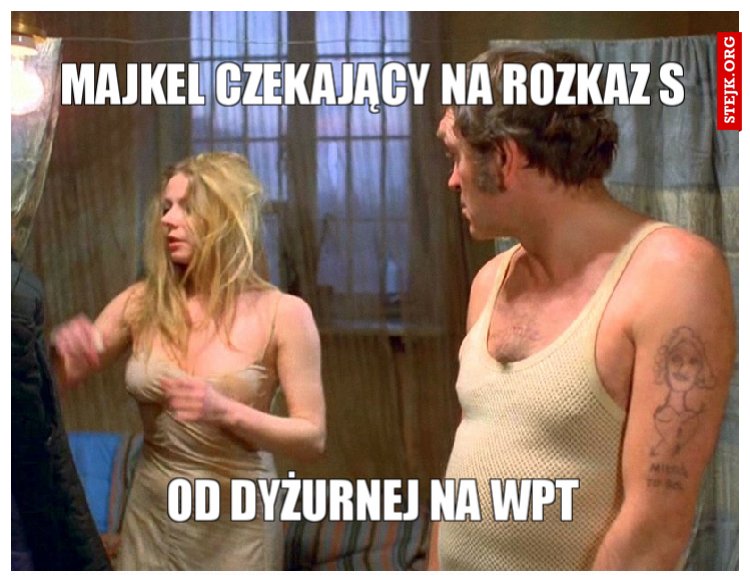 majkel czekający na rozkaz s