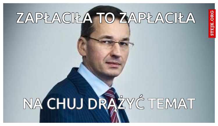 ZapłACIŁA to ZAPŁACIŁA