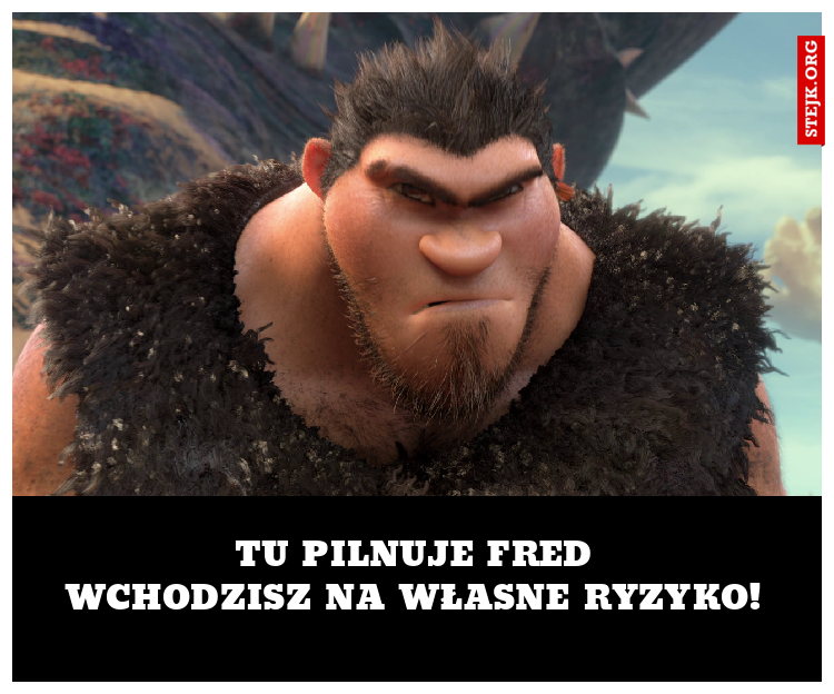 TU PILNUJE FRED