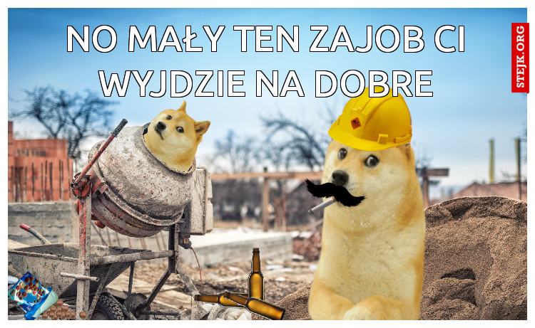 No MAŁY ten zajob ci wyjdzie na dobre