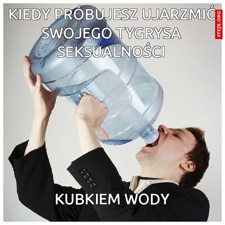 Kiedy próbujesz ujarzmić swojego tygrysa