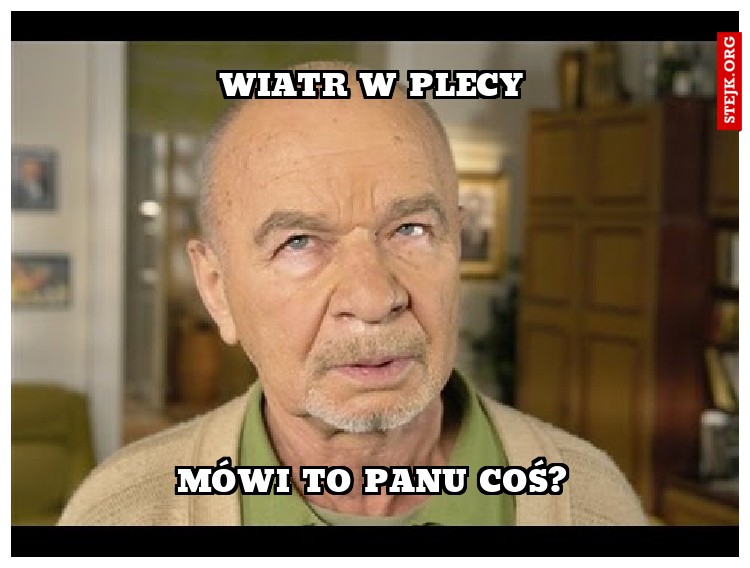 Wiatr w plecy