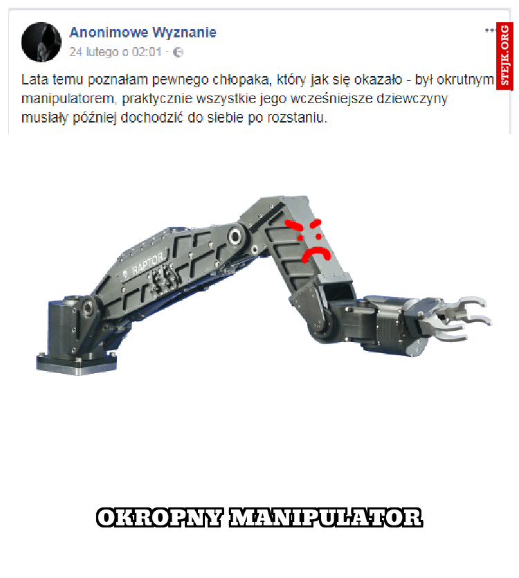 Okropny manipulator