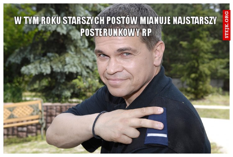 Witam roku Jarosław Boberek mianuje starszych posterunkowych na najstarszych