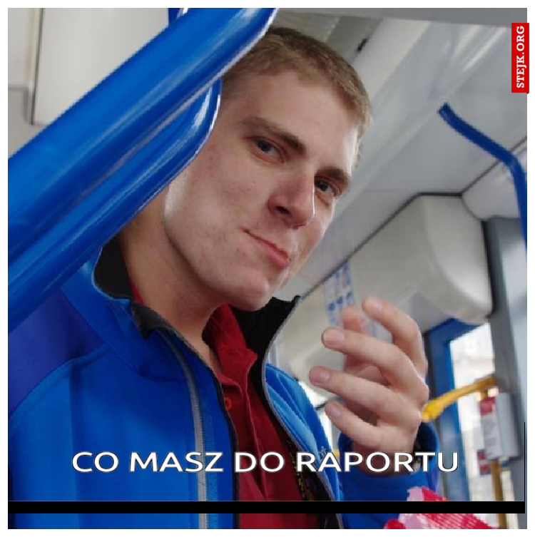 CO MASZ DO RAPORTU