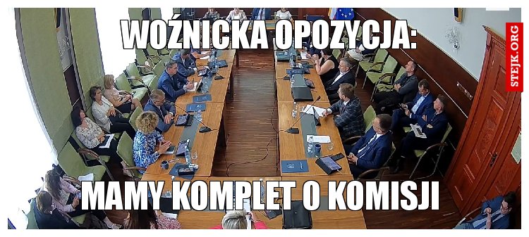 Mamy komplet 0 komisji 