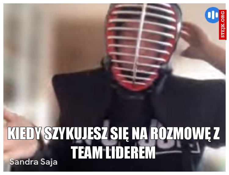 Kiedy szykujesz się na rozmowę z team liderem