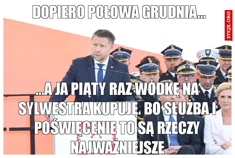 Dopiero połowa grudnia...