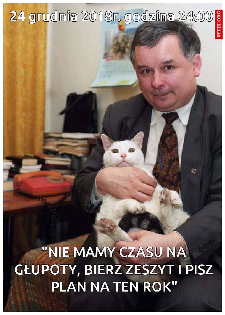24 grudnia 2018r. godzina 24:00