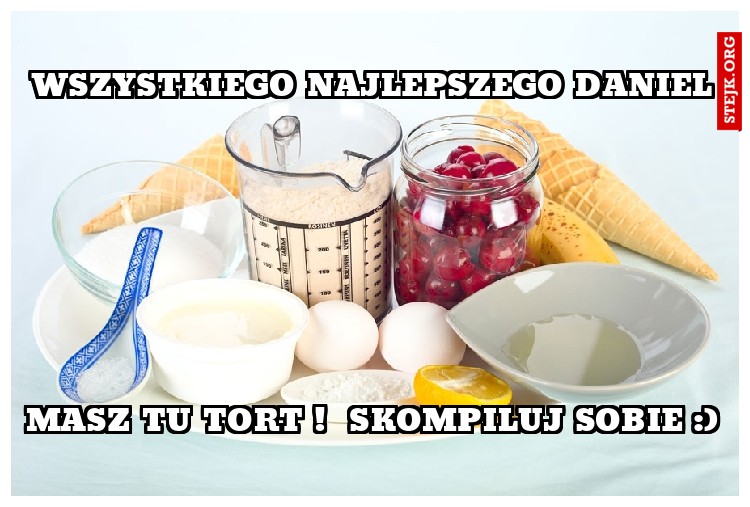 Wszystkiego najlepszego daniel