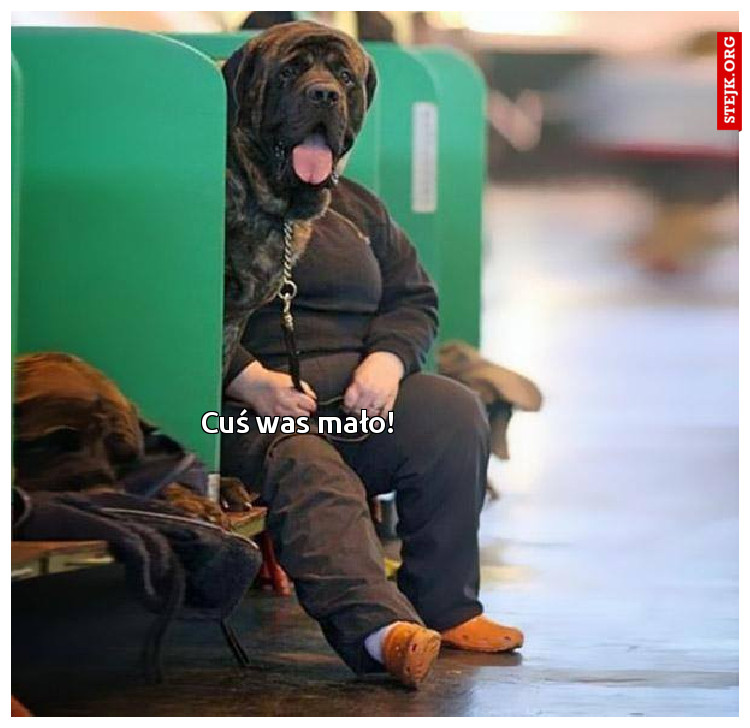 Cuś was mało!