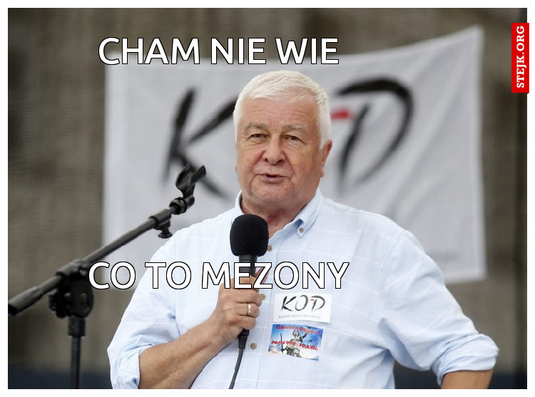 Cham nie wie