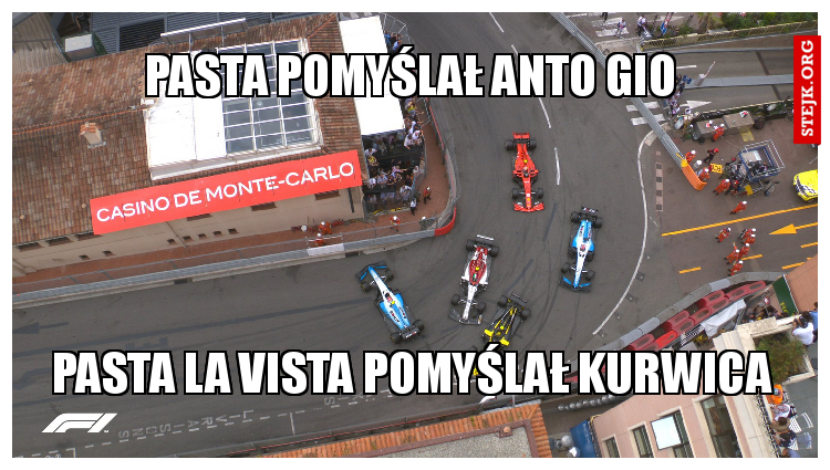 Pasta pomyślał Anto Gio