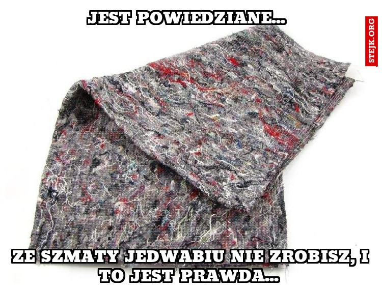 Jest powiedziane... 