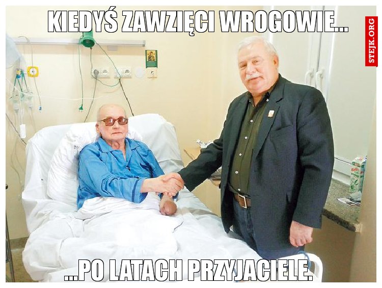 Kiedyś zawzięci wrogowie...
