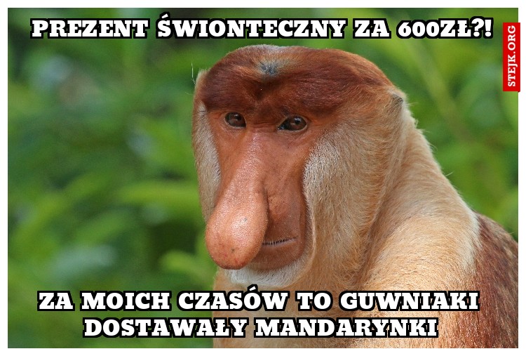 Prezent świonteczny za 600zł?!