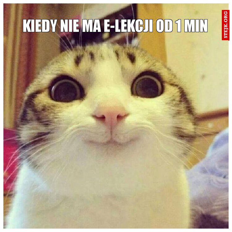 Kiedy nie ma e-lekcji od 1 min