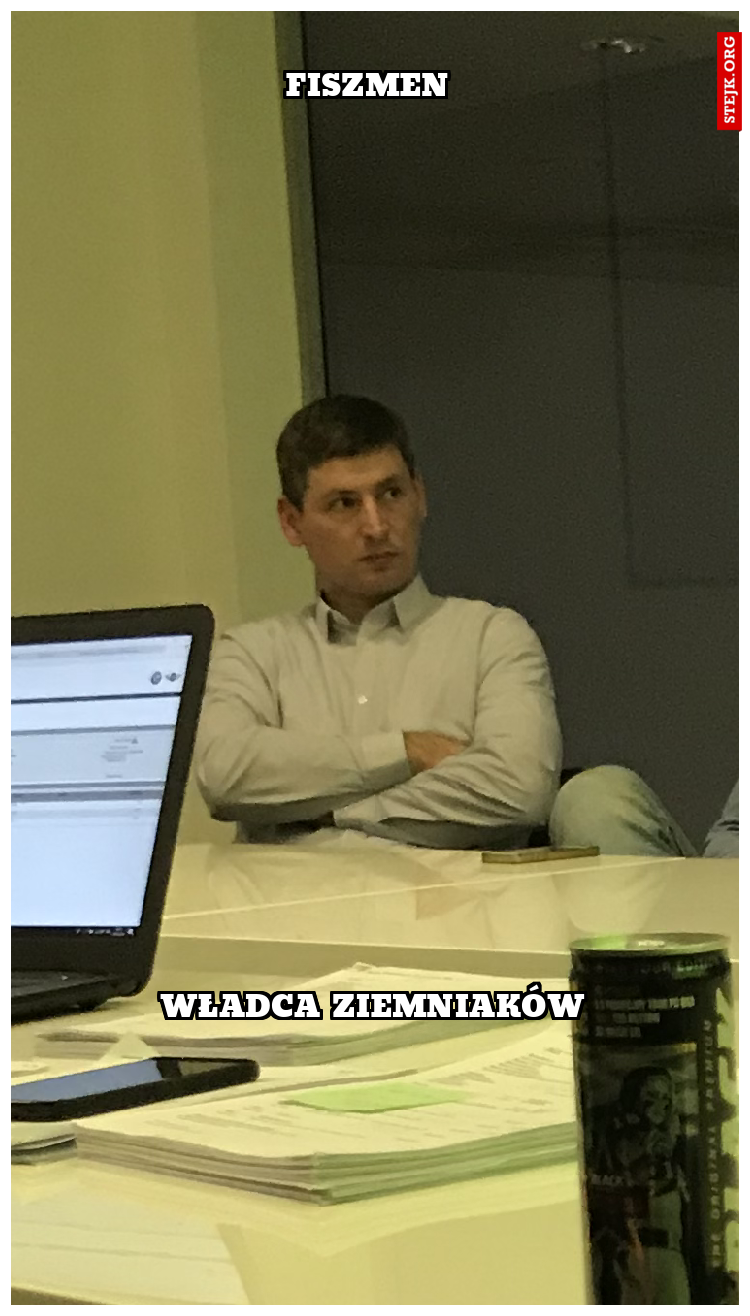 Ziemniaku, proszę zrobić mi kawe