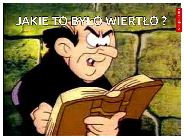 Jakie to było wiertło ?