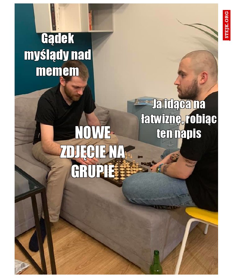 Gądek myślądy nad memem