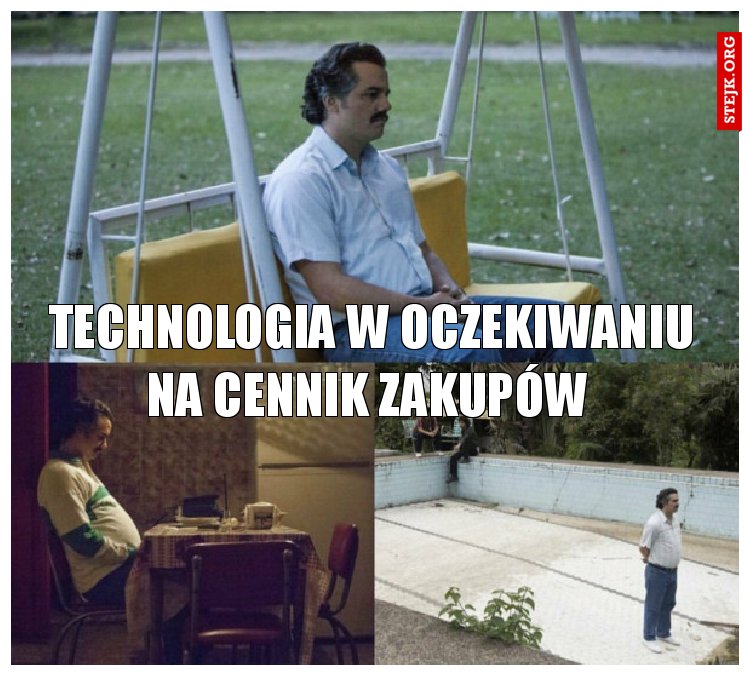 Technologia w oczekiwaniu na cennik 